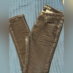 Kenneth Cole Reaction Black Skinny Jeans with Stretch